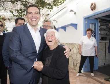 Δείτε φωτογραφίες από την επίσκεψη του Αλ. Τσίπρα στο Καστελόριζο